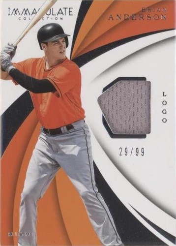 2018 Panini Immaculate Collection - Brian Anderson #IS-BA