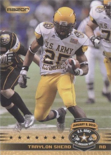 2010 Razor U.S. Army All-American Bowl Traylon Shead #88