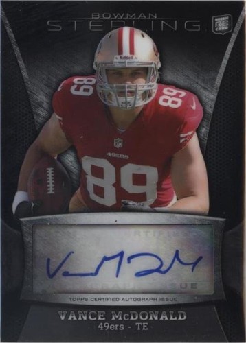 2013 Bowman Sterling Vance McDonald #BSA-VM