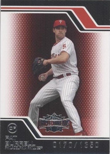 2008 Topps Triple Threads - Pat Burrell #75