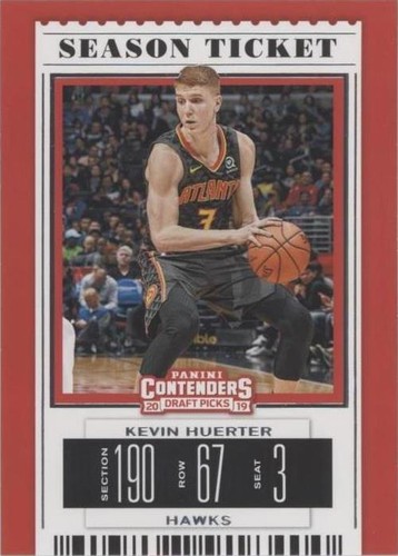 2019-20 Panini Contenders Draft Picks - Kevin Huerter #29