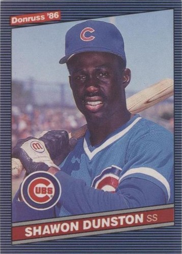 1986 Donruss - Shawon Dunston #311