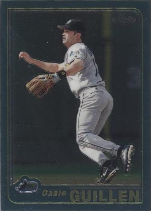 2001 Topps Chrome - Ozzie Guillen #101