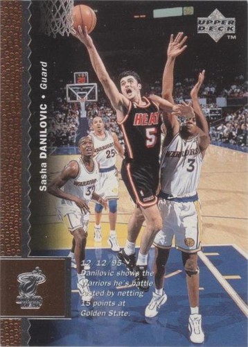 1996-97 Upper Deck - Sasha Danilovic #65