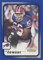 2001 Score Sam Cowart #25