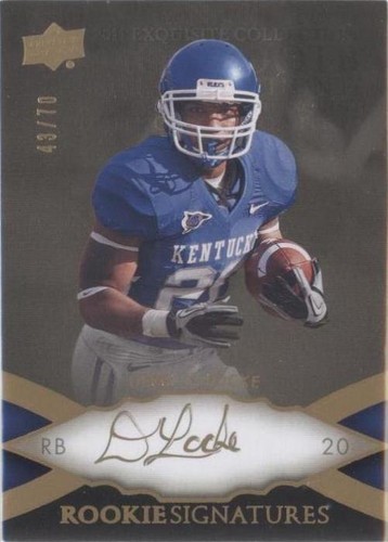 2011 Upper Deck Exquisite Collection Derrick Locke #120