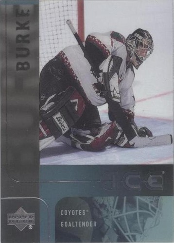 2001-02 Upper Deck Ice - Sean Burke #34