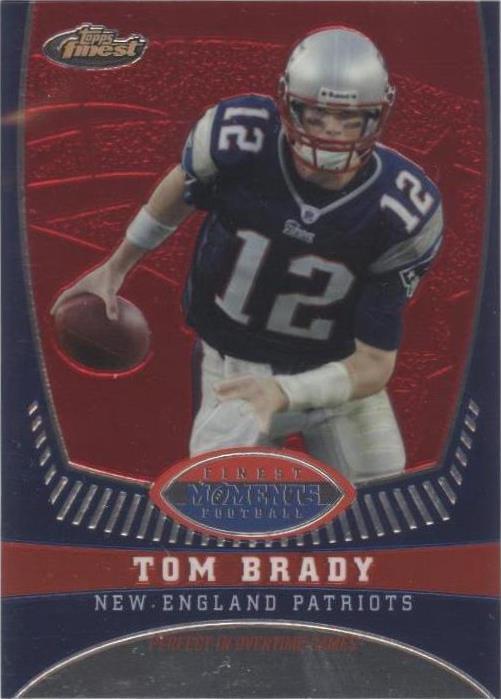 Topps Finest Tom Brady 2008 #TB16