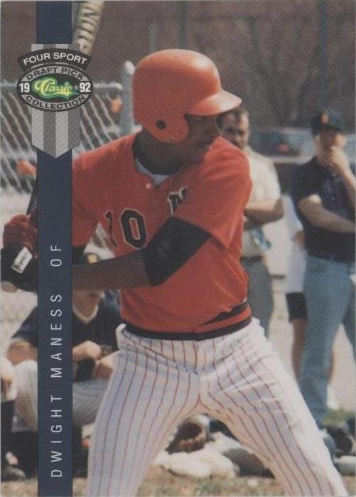 1992 Classic Four Sport Draft Pick Collection - Dwight Maness #281