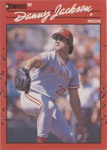 1990 Donruss - Danny Jackson #80