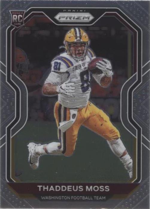 2020 Panini Prizm Thaddeus Moss #386