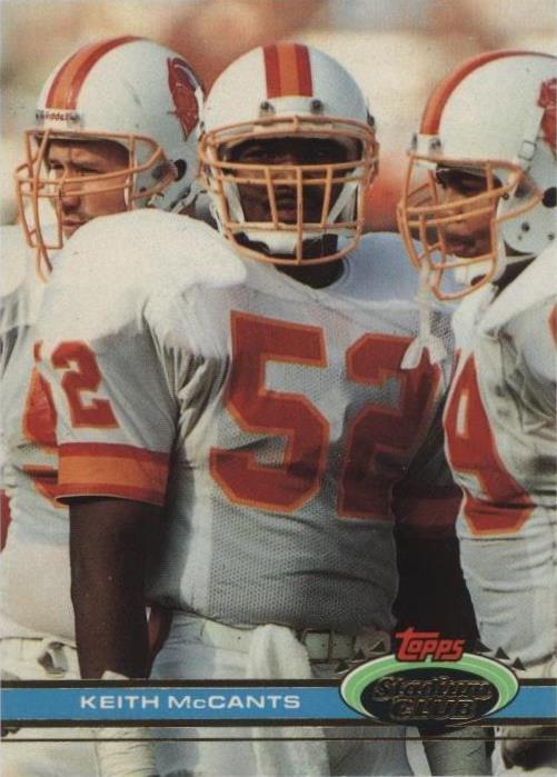 1991 Topps Stadium Club Keith McCants #383