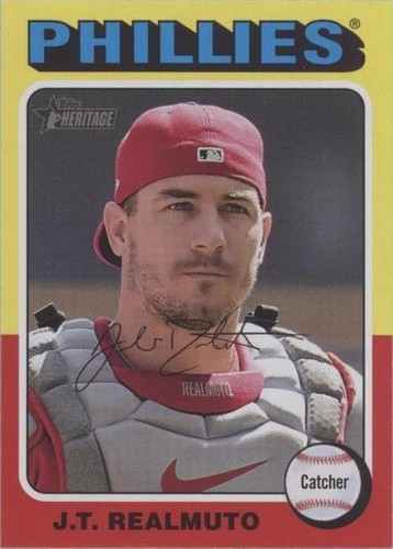 2024 Topps Heritage - J.T. Realmuto #159