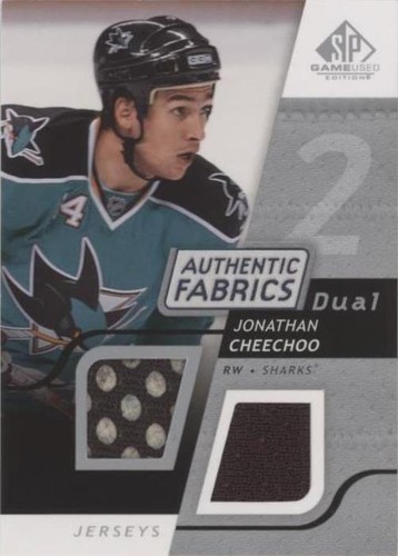 2008-09 SP Game Used Edition - Jonathan Cheechoo #AF-CH