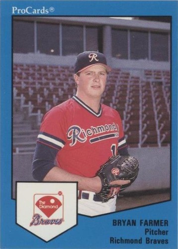 1989 ProCards Minor League Team Sets - Bryan Farmer #834