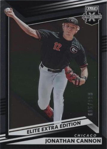 2022 Panini Elite Extra Edition - Jonathan Cannon #81