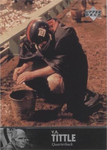 1997 Upper Deck NFL Legends Y.A. Tittle #66