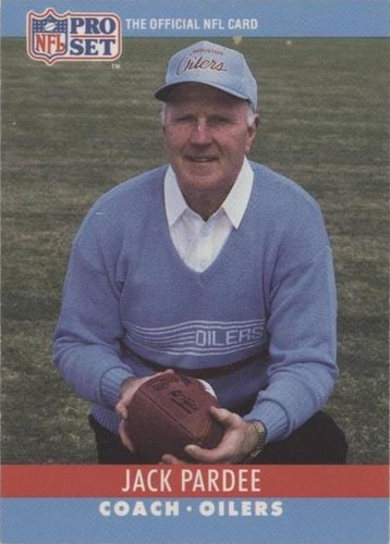 1990 Pro Set Jack Pardee #127