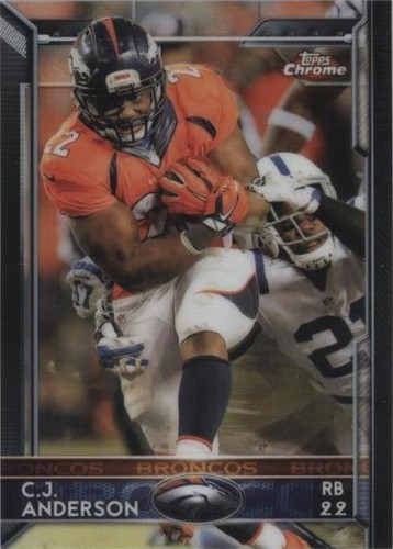 2015 Topps Chrome C.J. Anderson #48