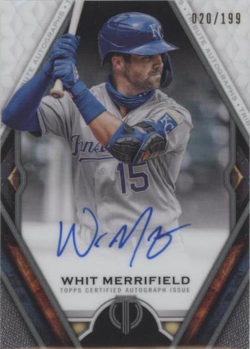 2021 Topps Tribute - Whit Merrifield #TA-WM