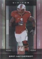 2008 Donruss Elite Erin Henderson #191