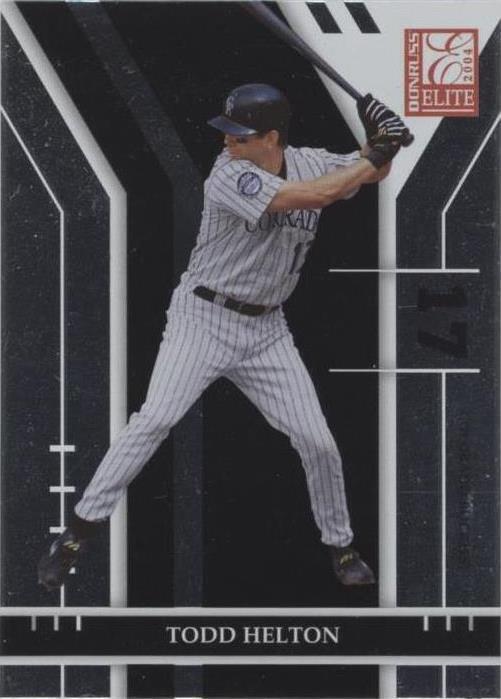Donruss Elite 2004 - Todd Helton #92