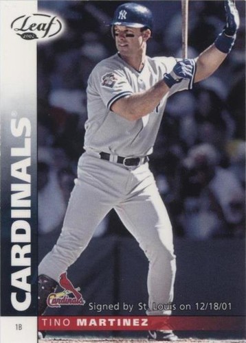 2002 Leaf - Tino Martinez #131