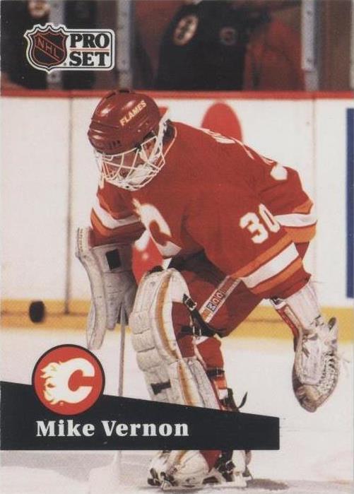 1991-92 Pro Set - Mike Vernon #35