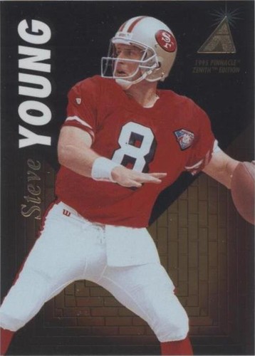 1995 Pinnacle Zenith Steve Young #Z94