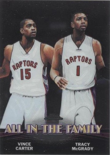 2000-01 Topps Chrome - Tracy McGrady/Vince Carter #TC5