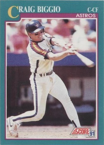 1991 Score - Craig Biggio #161