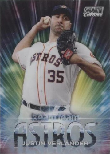 2020 Topps Stadium Club Chrome - Justin Verlander #BT-23