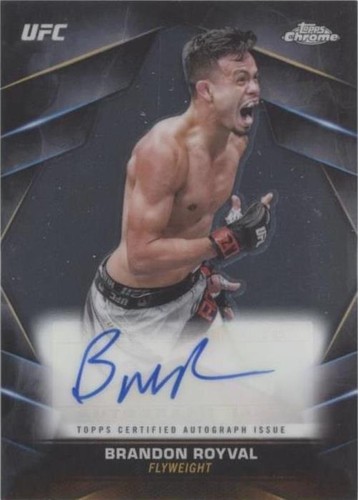 2024 Topps Chrome UFC - Brandon Royval #CVA-BRO
