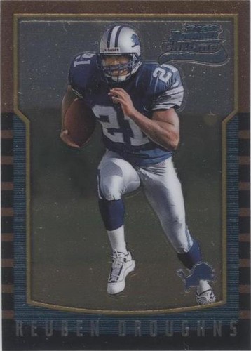 2000 Bowman Chrome Reuben Droughns #189