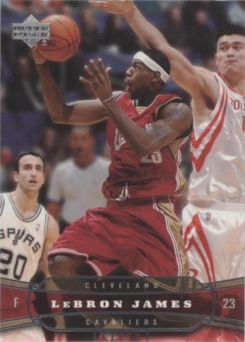 Lebron James Upper Deck 2004-05 Rookie of the Year Card