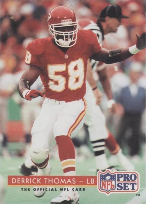 Pro Set Derrick Thomas 1992 #204