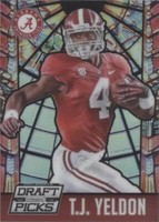 2015 Panini Prizm Collegiate Draft Picks T. J. Yeldon #94
