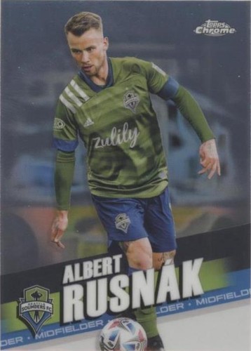 2022 Topps Chrome MLS Albert Rusnak #48