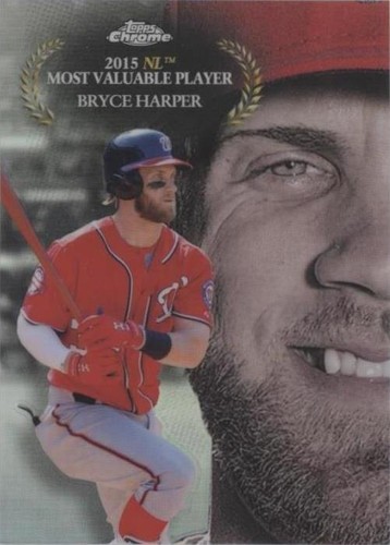 2017 Topps Chrome - Bryce Harper #MAW-11