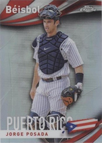 2021 Topps Chrome - Jorge Posada #B-9