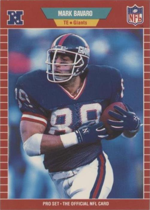 1989 Pro Set Mark Bavaro #281