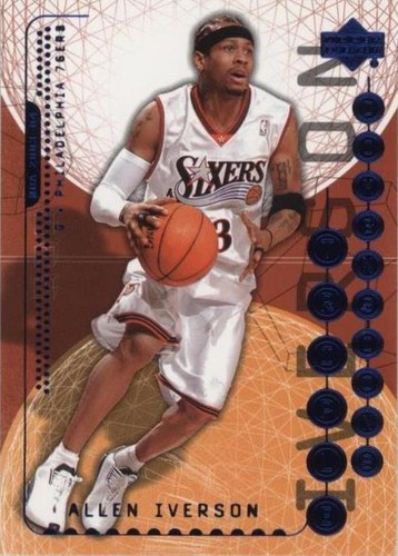 2003-04 Upper Deck Triple Dimensions - Allen Iverson #64