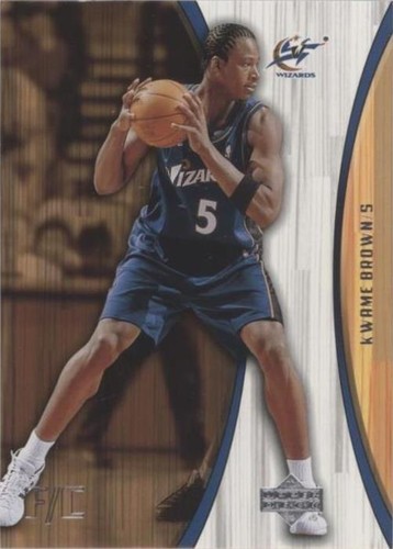 2002-03 Upper Deck Hardcourt - Kwame Brown #90