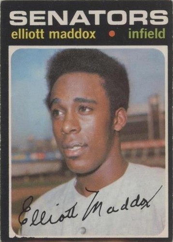 1971 O-Pee-Chee - Elliott Maddox #11