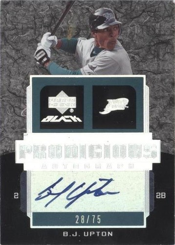 2007 Upper Deck Black - B.J. Upton #PR1-BU