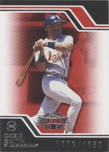 2008 Topps Triple Threads - Ozzie Smith #58