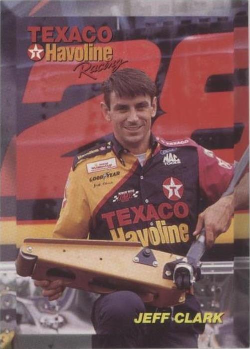 1994 Maxx Texaco Havoline Racing Ernie Irvan - Jeff Clark #29