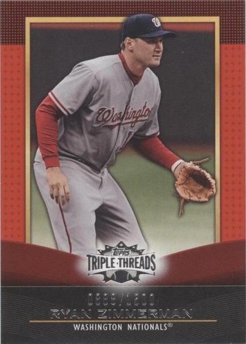 2011 Topps Triple Threads - Ryan Zimmerman #39