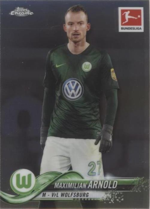 2018-19 Topps Chrome Bundesliga Maximilian Arnold #39