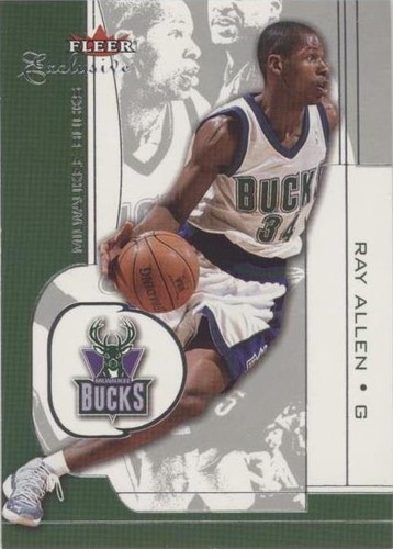 2001-02 Fleer Exclusive - Ray Allen #52